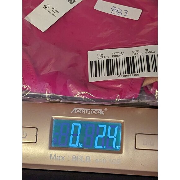 J Crew High Rise Full Coverage Bikini Bottom XS Fuchsia Pink Swim Beach NWT(883) - Picture 7 of 7